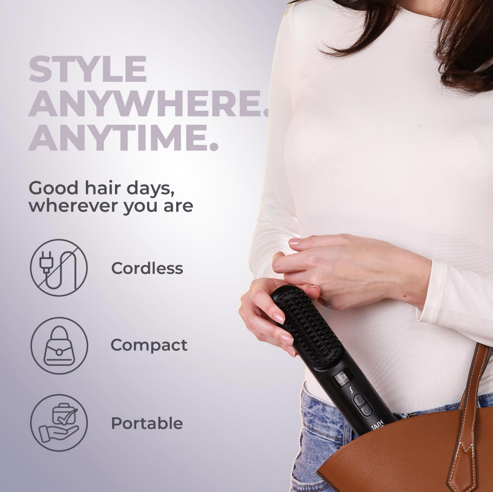 Tash Hair Glide - Noir