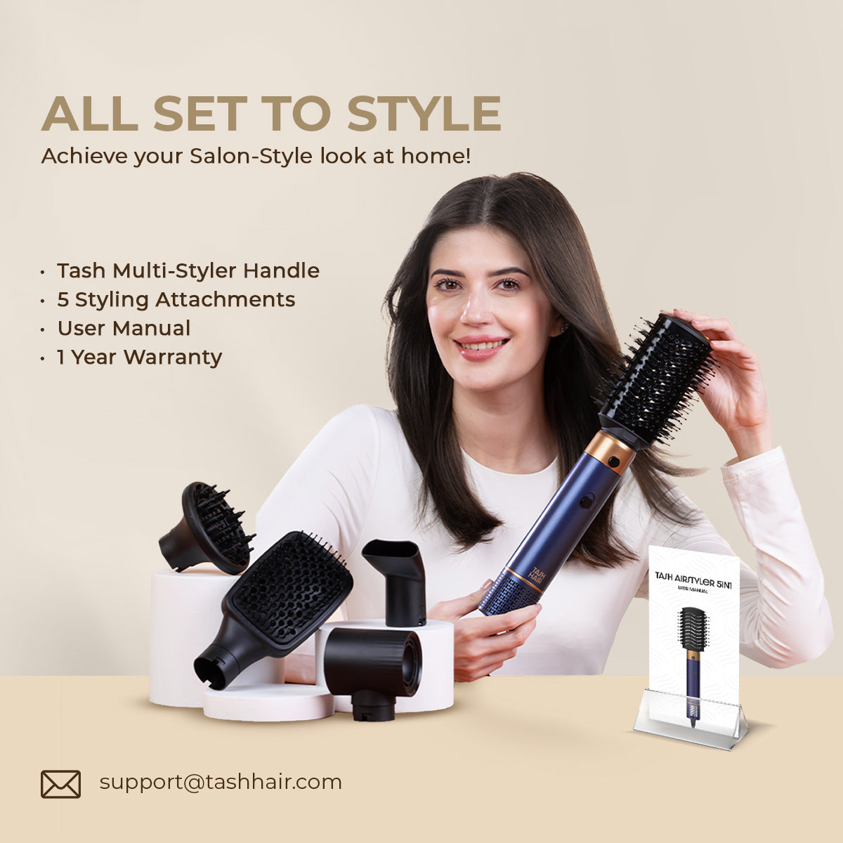 Tash AirStyler 5 in 1