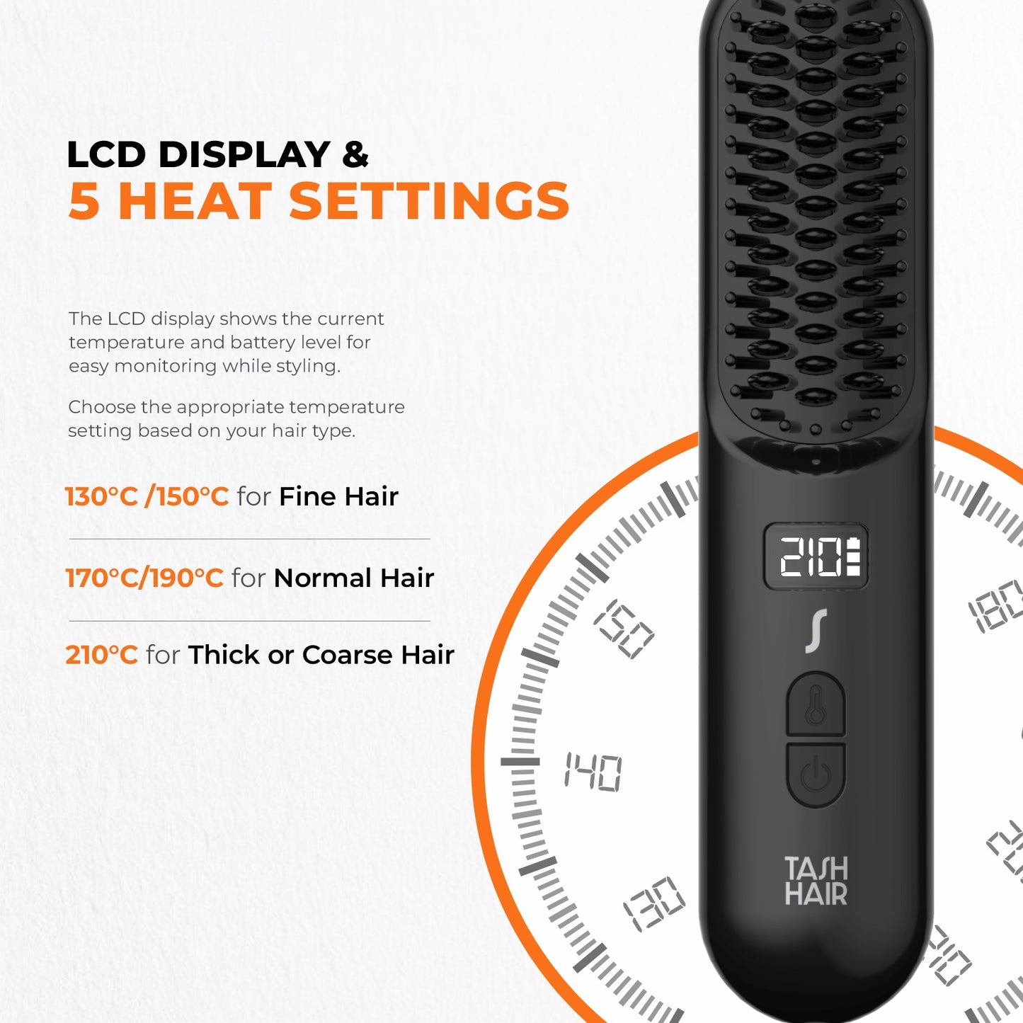 Tash Hair Glide - Noir