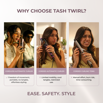 Tash Twirl Cordless Automatic Curler
