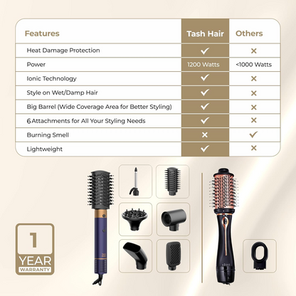 Tash AirStyler 6 in 1