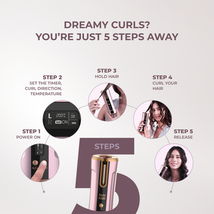 Tash Twirl Cordless Automatic Curler