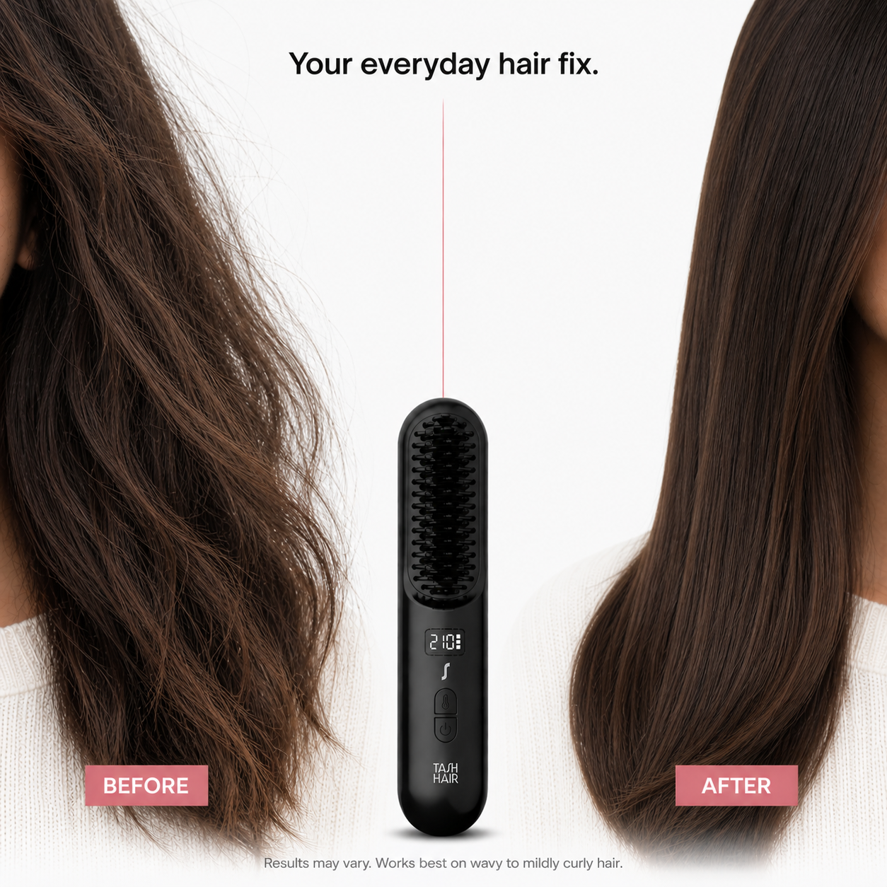 Tash Hair Glide - Noir