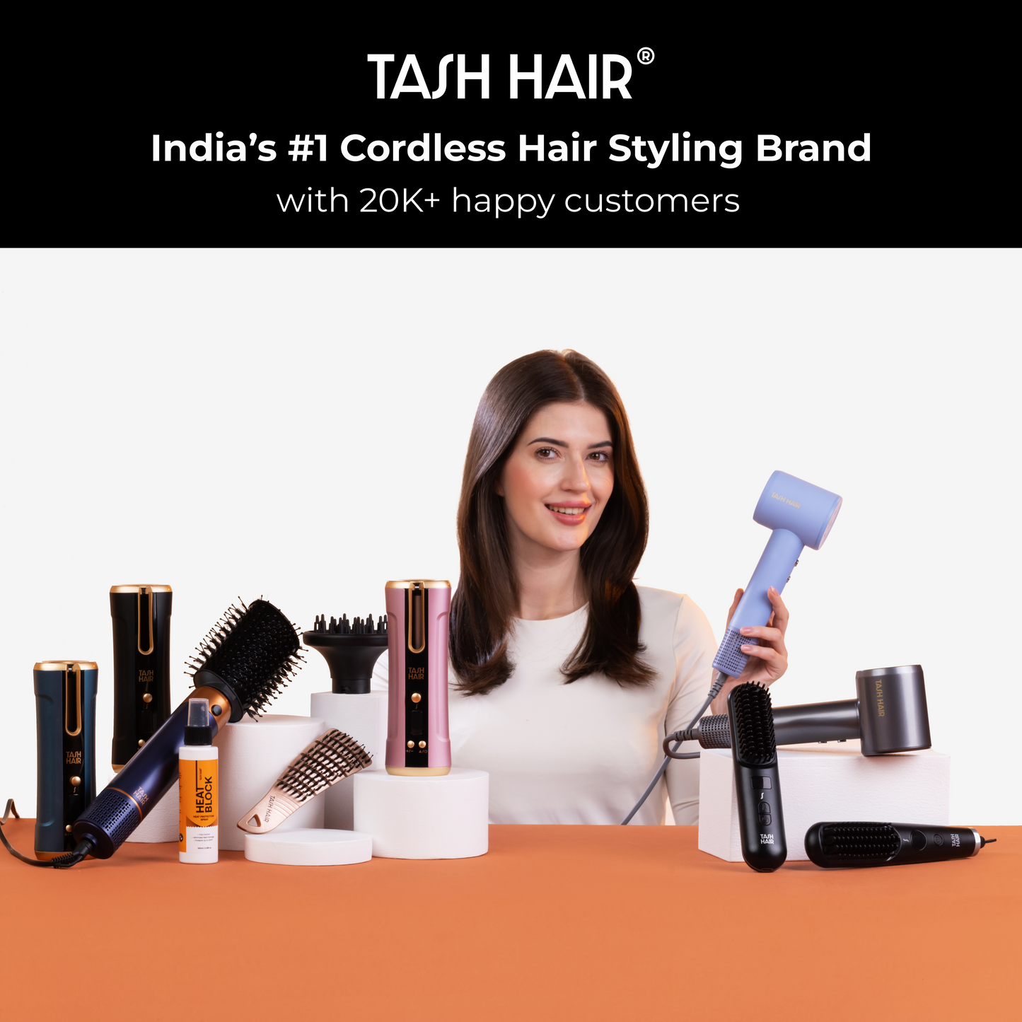 Tash Hair Glide - Noir