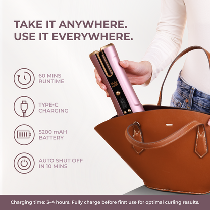 Tash Twirl Cordless Automatic Curler