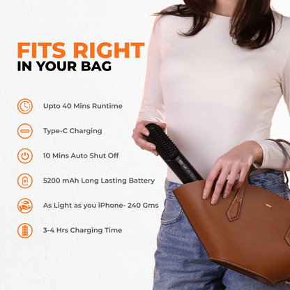 Tash Hair Glide - Noir