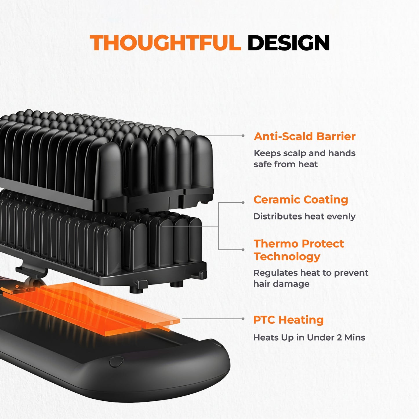 Tash Hair Glide - Noir